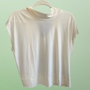 Mock neck blouse